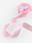 Лента атласная, 40 мм, 23±1 м, пастельно-розовая - Фото 2