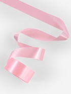 Лента атласная, 40 мм, 23±1 м, пастельно-розовая - Фото 3