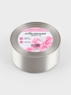 Лента атласная, 40 мм, 23±1 м, светло-серая №179 - Фото 4