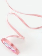 Лента атласная, 6 мм, 23±1 м, розовая - Фото 3