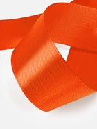 Лента атласная, 20 мм, 23±1 м, оранжевая №164 - Фото 4