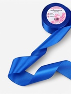 Лента атласная, 50 мм, 23±1 м, синяя №40 - Фото 2