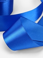 Лента атласная, 50 мм, 23±1 м, синяя №40 - Фото 4