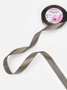 Лента атласная, 20 мм, 23±1 м, серо-зелёный №242 - Фото 1