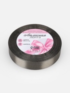 Лента атласная, 20 мм, 23±1 м, серо-зелёный №242 - Фото 4