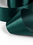 Лента атласная, 50 мм, 23±1 м, тёмно-бирюзовая - Фото 3