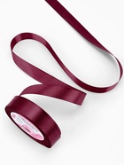 Лента атласная, 20 мм × 23±1 м, винная №165 - Фото 3