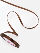 Лента атласная, 6 мм × 23 ± 1 м, цвет шоколадный №31 - Фото 3