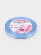 Лента атласная, 6 мм, 23±1 м, небесно-голубая №278 - Фото 5