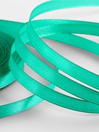 Лента атласная, 6 мм, 23±1 м, бирюзовая №54 - Фото 3