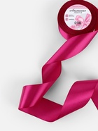 Лента атласная, 50 мм, 23±1 м, ярко-розовая №27 - Фото 2