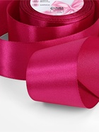 Лента атласная, 50 мм, 23±1 м, ярко-розовая №27 - Фото 4