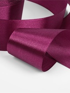 Лента атласная, 40 мм, 23±1 м, фиолетовая №252 - Фото 3