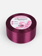 Лента атласная, 40 мм, 23±1 м, фиолетовая №252 - Фото 5
