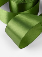 Лента атласная, 50 мм, 23±1 м, насыщенно-зелёная №113 - Фото 4