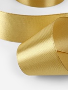 Лента атласная, 40 мм, 23±1 м, цвет золотой №204 - Фото 4