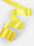 Лента атласная, 50 мм, 23±1 м, жёлтая №15 - Фото 3