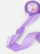 Лента атласная, 50 мм, 23±1 м, сиреневая №21 - Фото 2