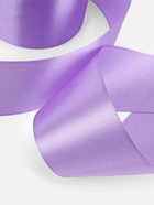 Лента атласная, 50 мм, 23±1 м, сиреневая №21 - Фото 4