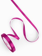 Лента атласная, 10 мм, 23±1 м, пурпурно-фиолетовая №29 - Фото 3