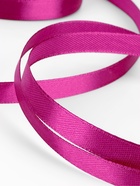 Лента атласная, 10 мм, 23±1 м, пурпурно-фиолетовая №29 - Фото 4