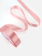 Лента атласная, 20 мм, 23±1 м, розовая - Фото 3