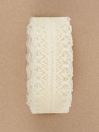 Кружево капроновое, 30 мм × 10±1 м, молочное - Фото 3