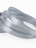 Лента атласная, 10 мм, 23±1 м, серый №03 - Фото 2