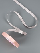 Лента атласная, 10 мм, 23±1 м, пастельно-розовая - Фото 3