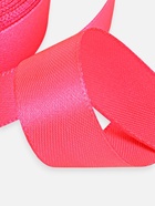 Лента атласная, 20 мм, 23±1 м, неоновая, розовая №14 - Фото 6