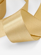 Лента атласная, 20 мм, 23±1 м, мягкий жёлтый №101 - Фото 3