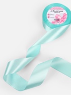 Лента атласная, 40 мм, 23±1 м, голубая №211 - Фото 2