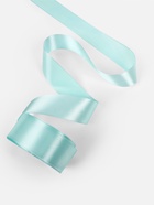 Лента атласная, 40 мм, 23±1 м, голубая №211 - Фото 3