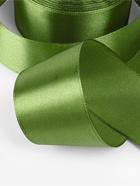 Лента атласная, 40 мм × 23 ± 1 м, цвет травяной №113 - Фото 4