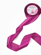 Лента атласная, 40 мм, 23±1 м, пурпурная №29 - Фото 1