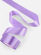 Лента атласная, 40 мм, 23±1 м, сиреневая №21 - Фото 3