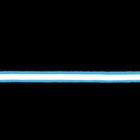 Лента со светоотражающей полосой, ширина-10мм, 5±1м, цвет синий - Фото 2