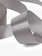 Лента атласная, 20 мм, 23±1 м, тёмно-серая №180 - Фото 4