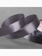 Лента атласная, 20 мм, 23±1 м, тёмно-серая №180 - Фото 6