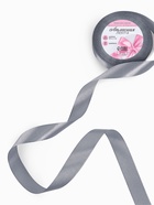 Лента атласная, 20 мм, 23±1 м, серый №03 - Фото 1