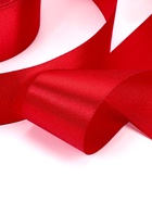 Лента атласная, 40 мм, 23±1 м, красная №26 - Фото 4