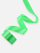 Лента атласная, 40 мм × 23 ± 1 м, цвет зелёный №130 - Фото 2