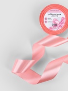 Лента атласная, 40 мм, 23±1 м, розовая №66 - Фото 2