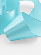 Лента атласная, 50 мм, 23±1 м, голубая №211 - Фото 4