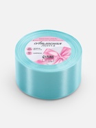 Лента атласная, 50 мм, 23±1 м, голубая №211 - Фото 5