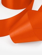 Лента атласная, 50 мм, 23±1 м, оранжевая №164 - Фото 4