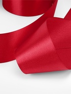 Лента атласная, 50 мм, 23±1 м, красная №33 - Фото 4