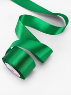 Лента атласная, 50 мм, 23±1 м, зелёная - Фото 3