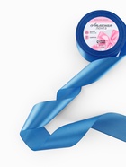 Лента атласная, 50 мм, 23±1 м, лазурно-синяя №97 - Фото 2