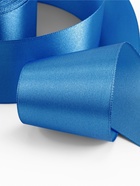 Лента атласная, 50 мм, 23±1 м, лазурно-синяя №97 - Фото 4